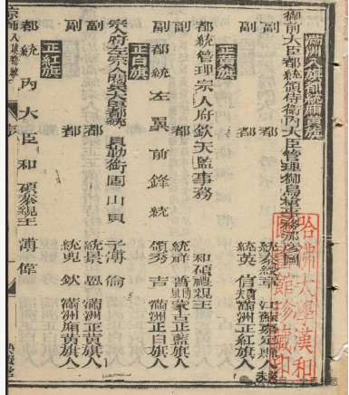 《大清搢绅全书》