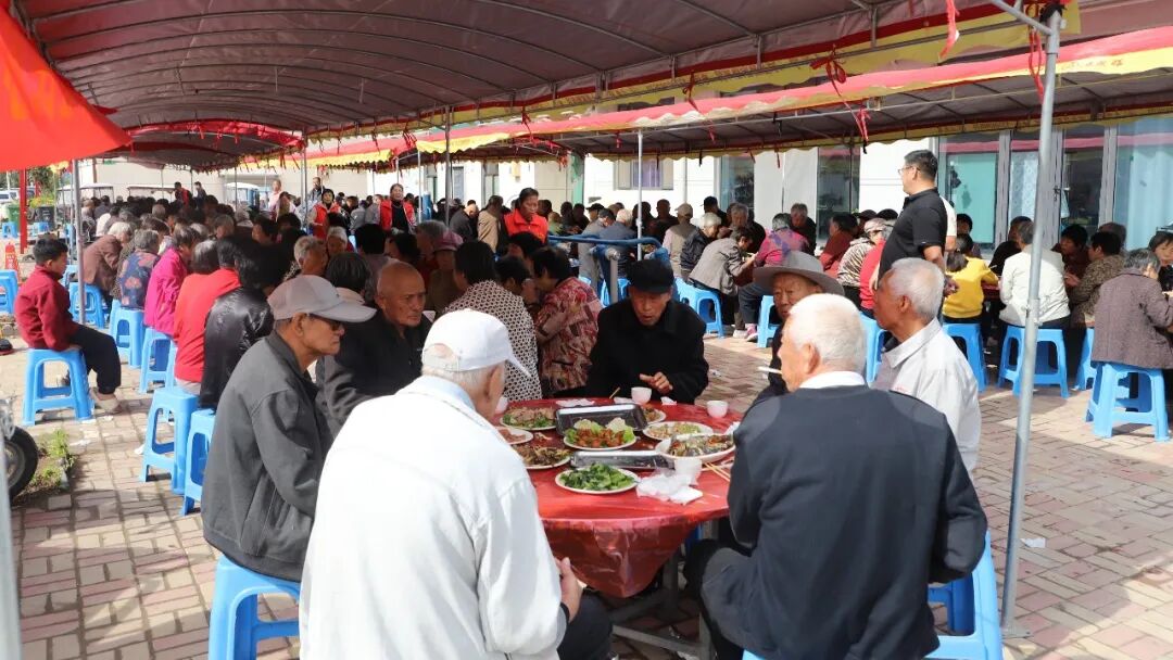 孙家庄村重阳节活动现场